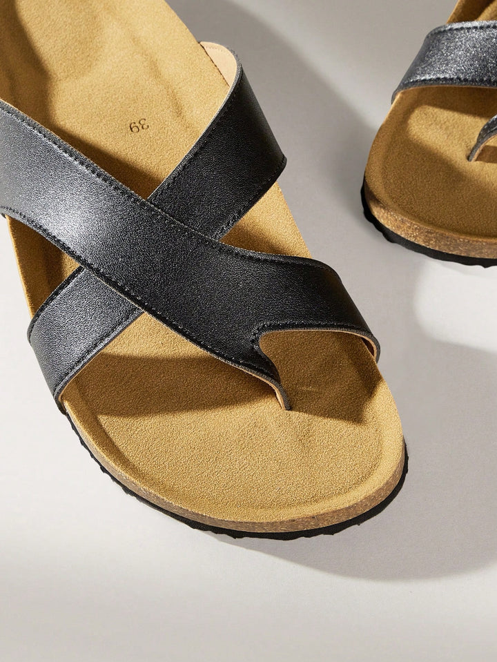 Sandale SHEIN, negru