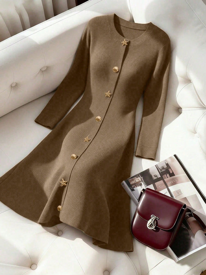 Rochie SHEIN, kaki