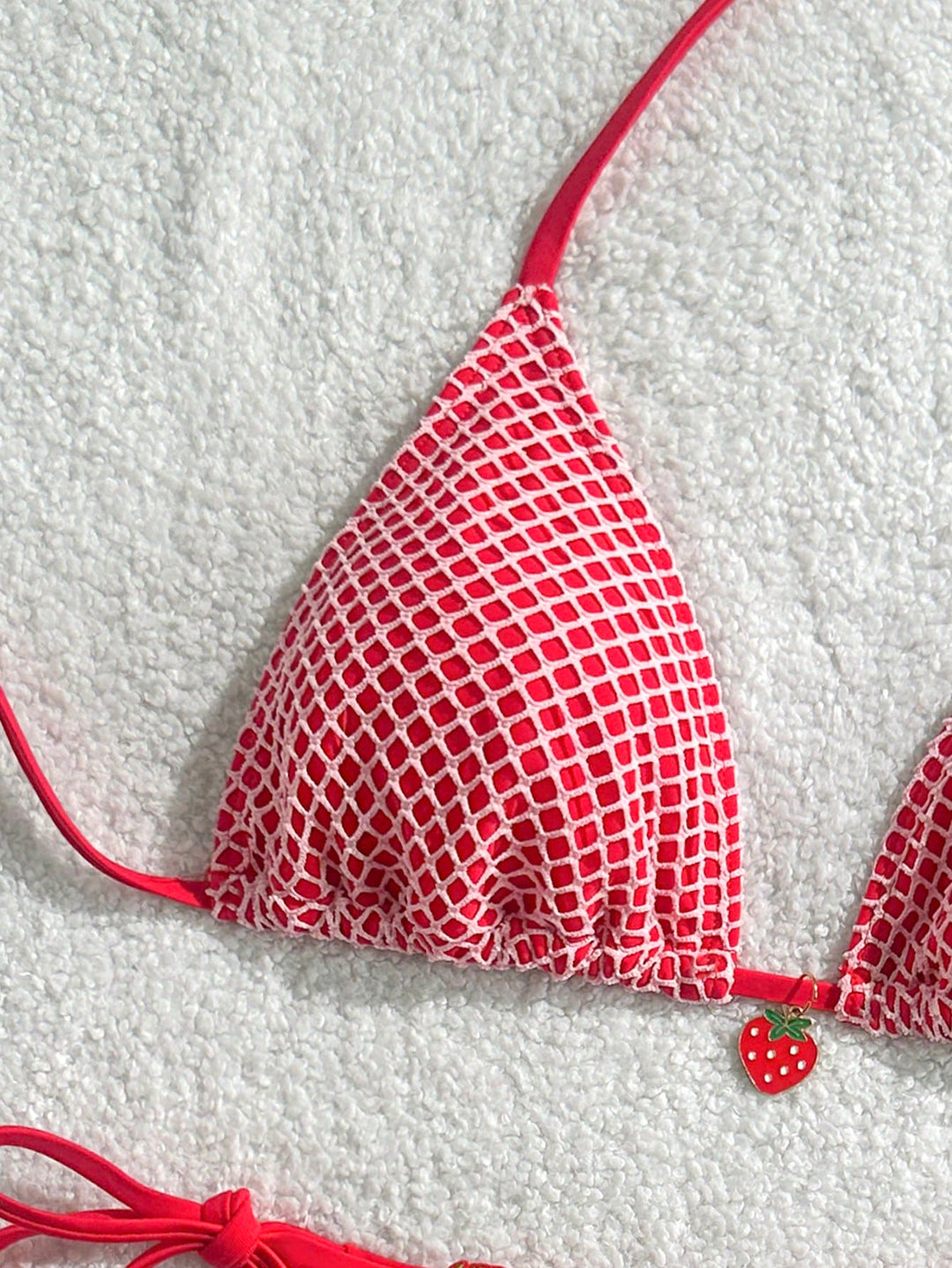Set bikini SHEIN, roșu