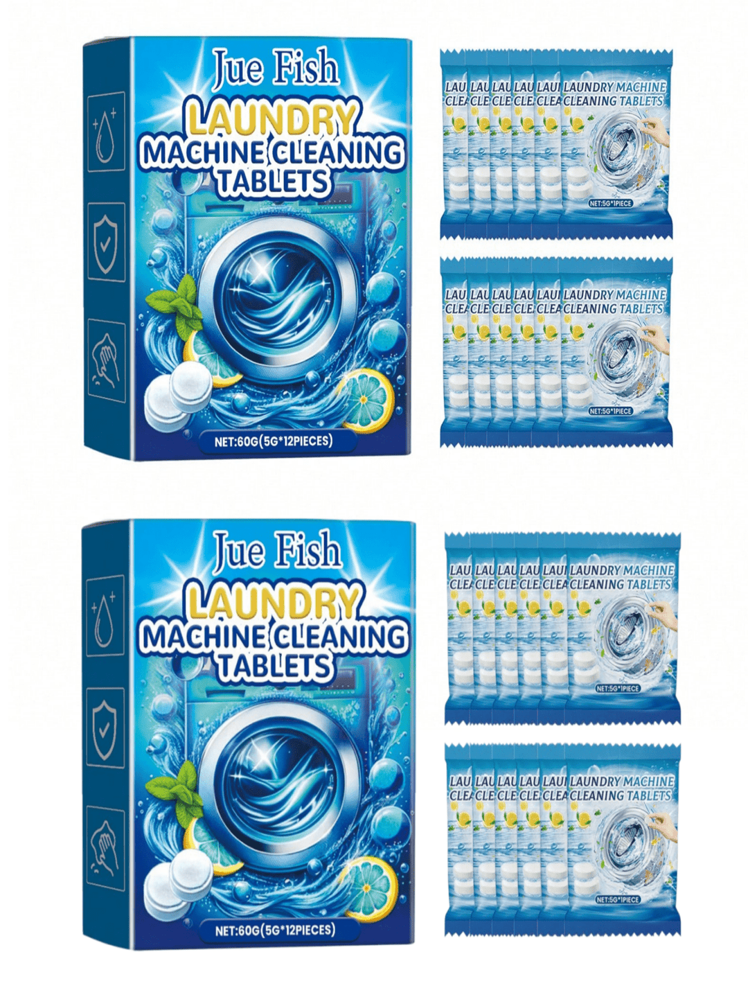 Detergent pentru mașină de spălat SHEIN, mix culori