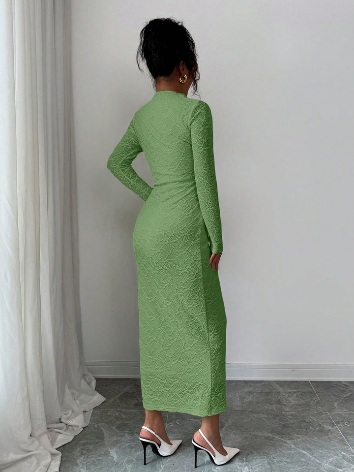 Rochie maxi SHEIN, verde