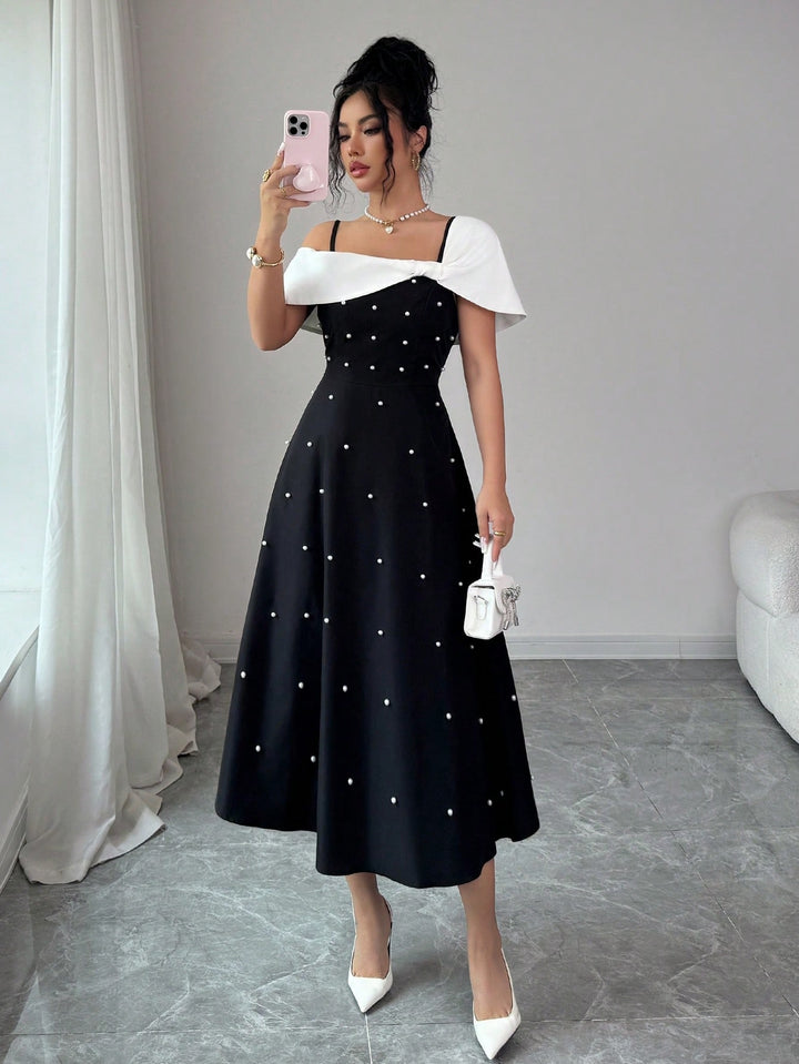 Rochie midi SHEIN, negru