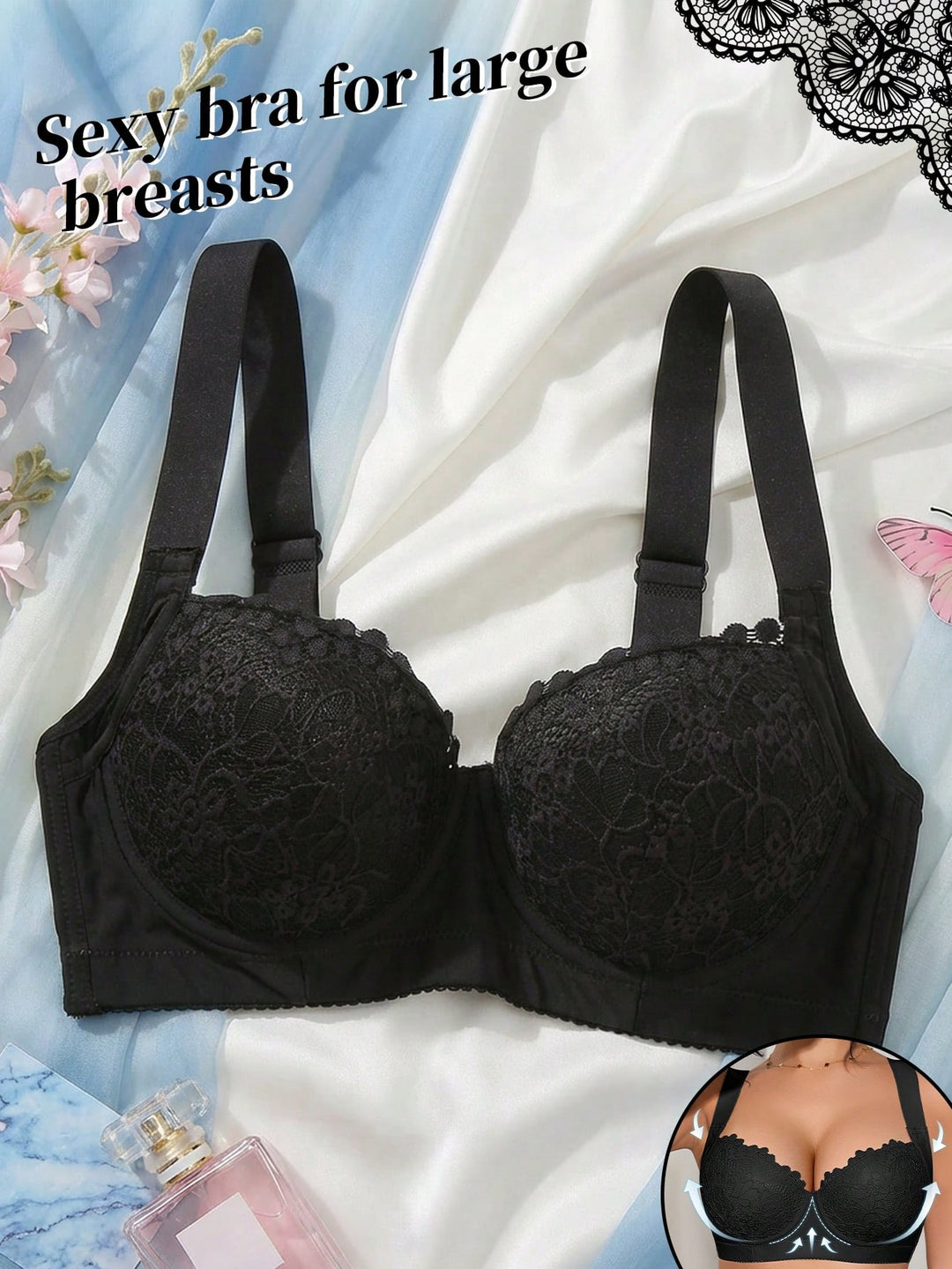 Sutien SHEIN, negru