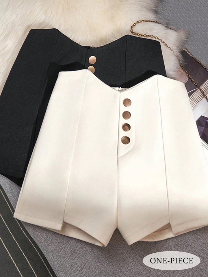 Pantaloni SHEIN, portocaliu
