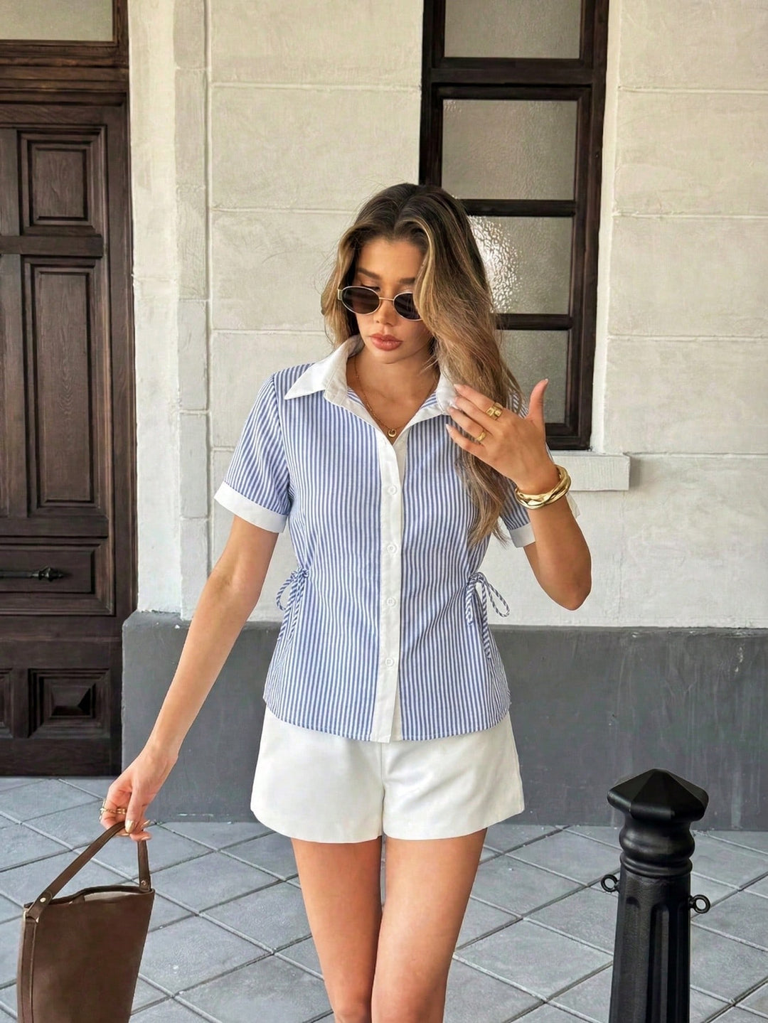 Bluza SHEIN, albastru