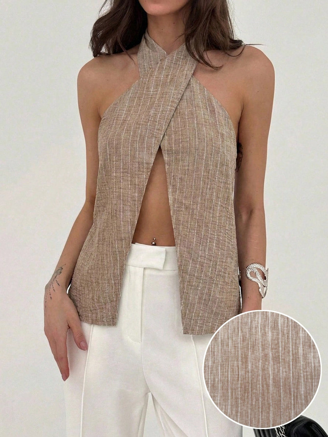 Top SHEIN, bej