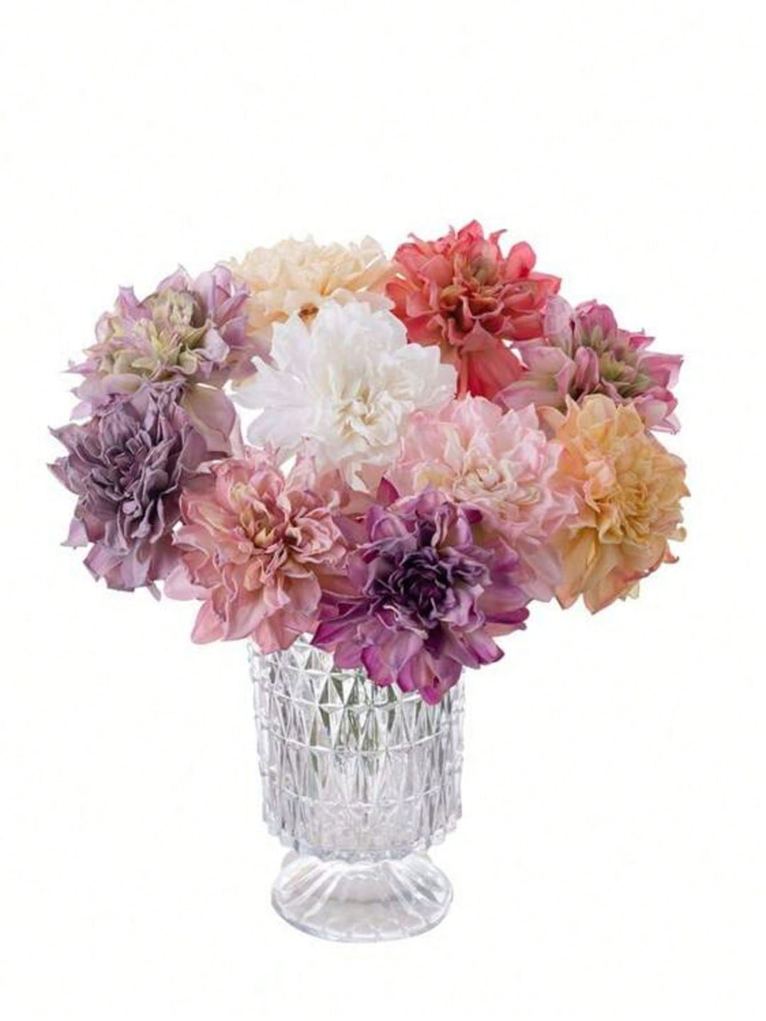 Floari artificiale SHEIN, mix culori