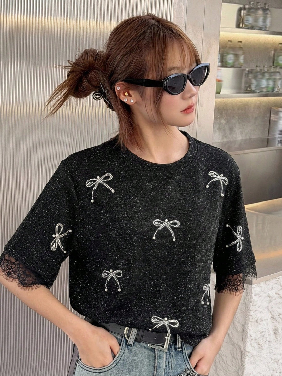 Tricou SHEIN, negru