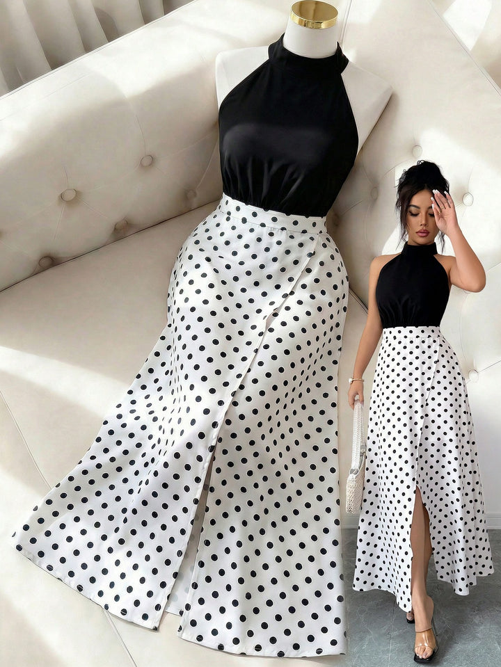 Rochie maxi SHEIN, negru