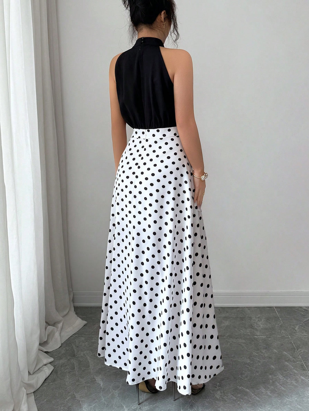 Rochie maxi SHEIN, negru