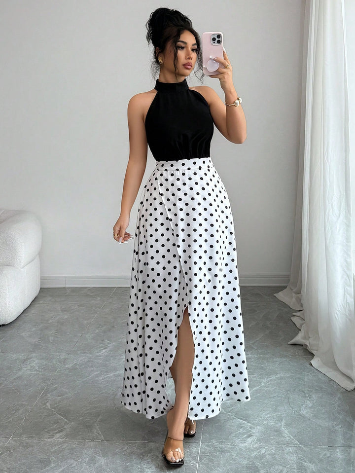 Rochie maxi SHEIN, negru