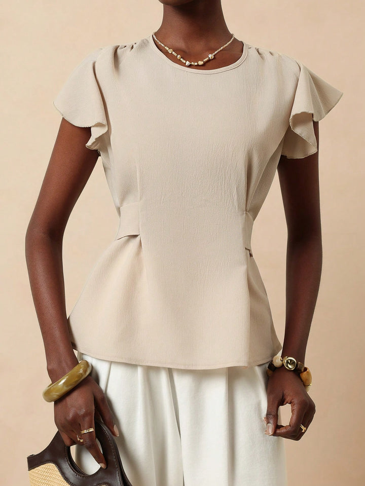 SHEIN blúz, khaki