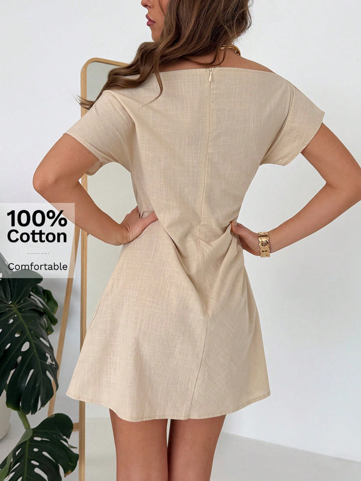 Rochie mini SHEIN, portocaliu