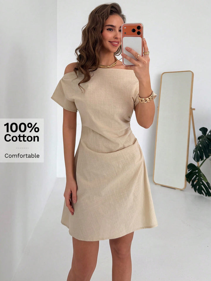 Rochie mini SHEIN, portocaliu