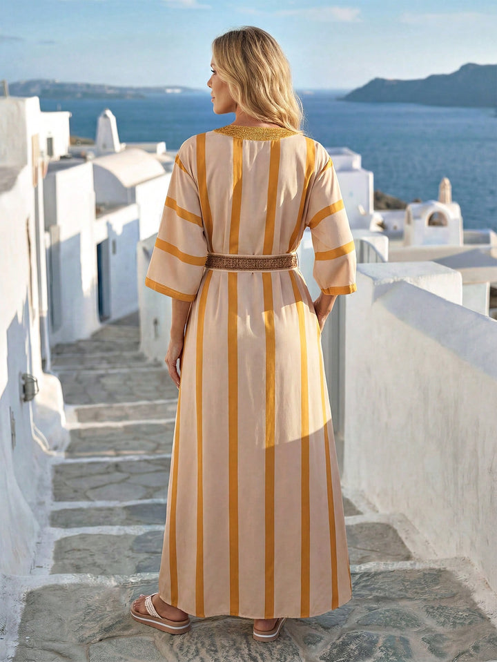 Rochie maxi SHEIN, mix culori
