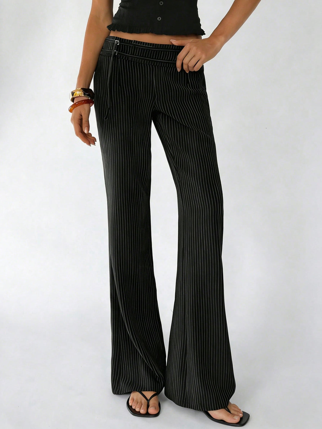 Pantaloni SHEIN, negru