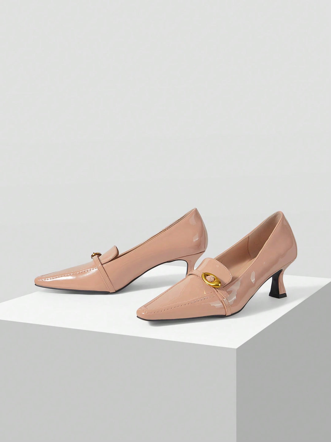 Pantofi cu toc SHEIN, roz
