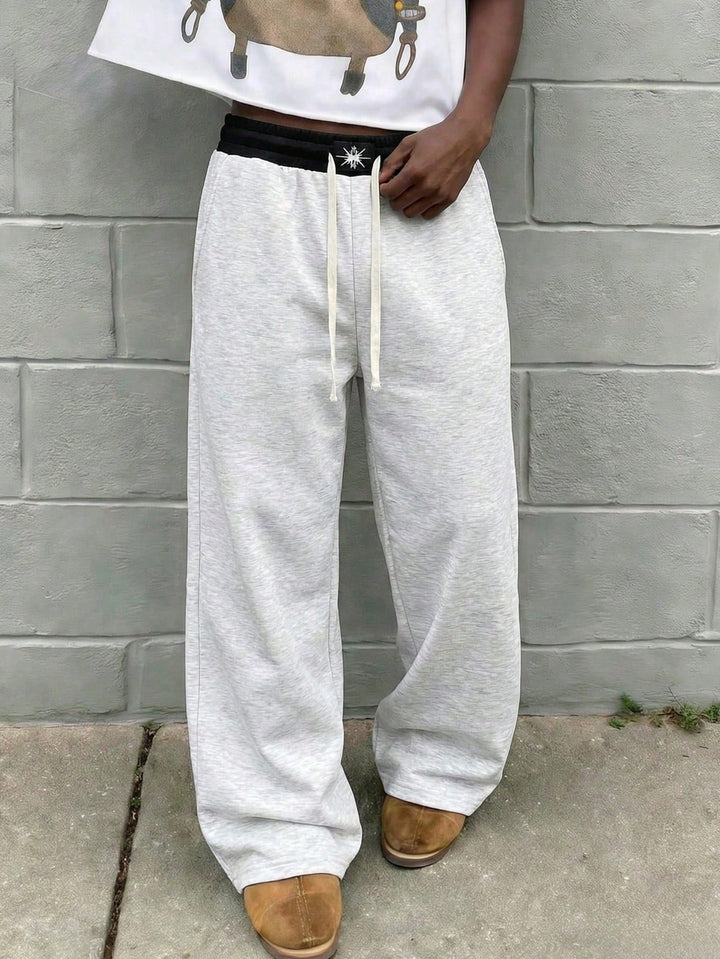 Pantaloni SHEIN, alb