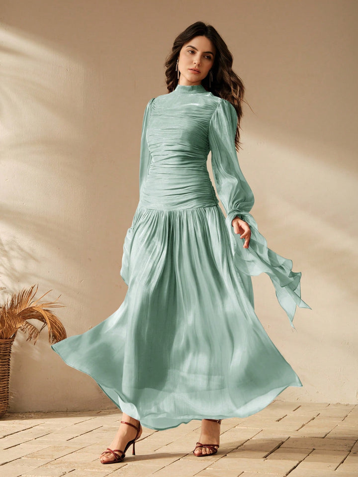 Rochie maxi SHEIN, albastru
