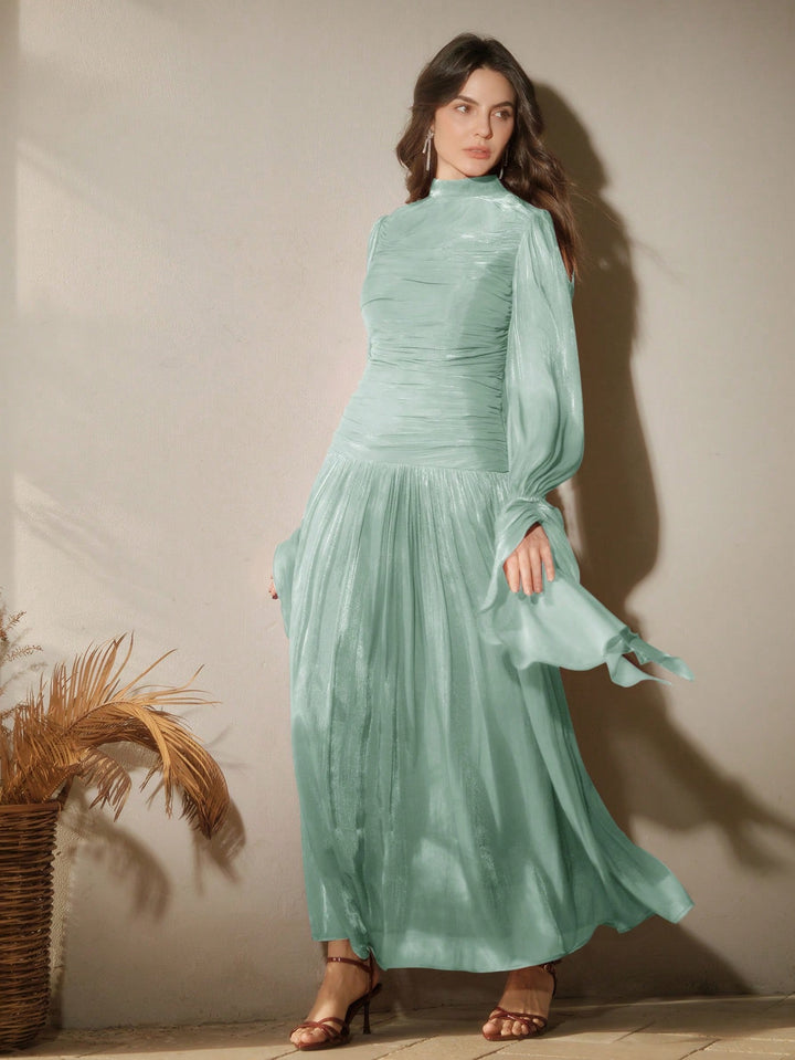 Rochie maxi SHEIN, albastru
