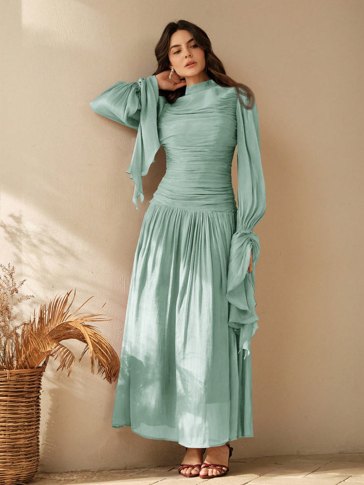 Rochie maxi SHEIN, albastru