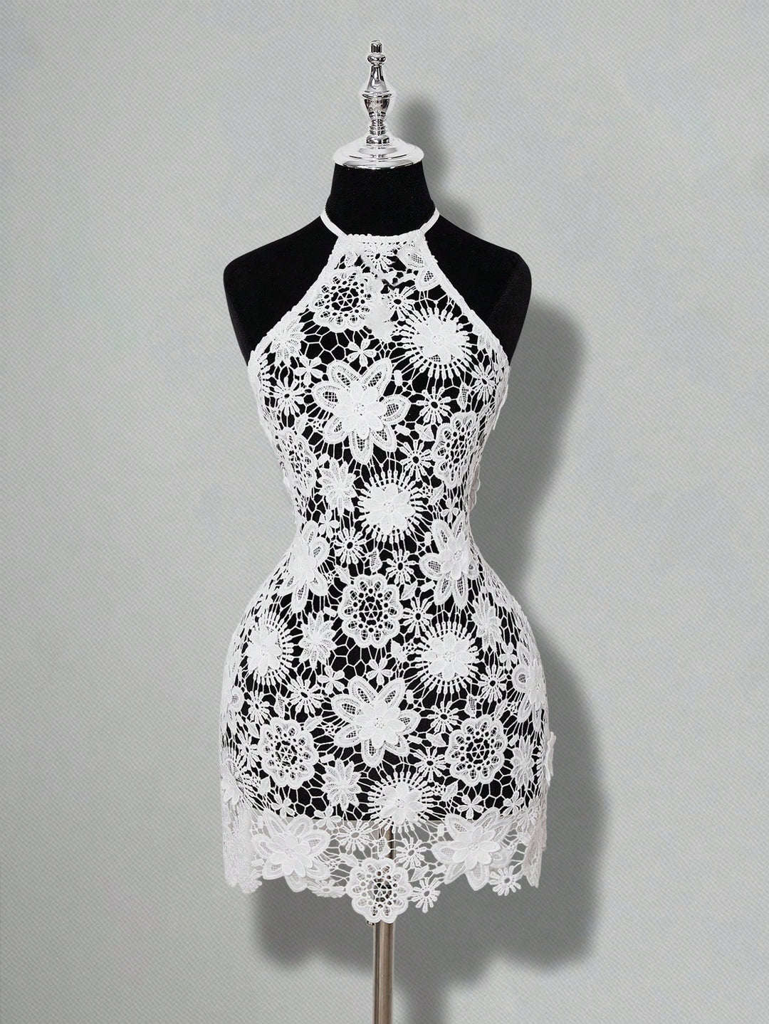 Rochie mini SHEIN, alb