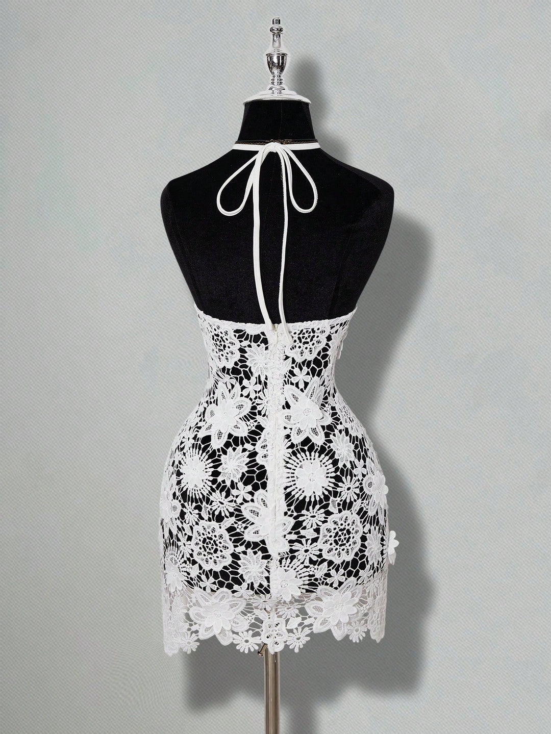Rochie mini SHEIN, alb