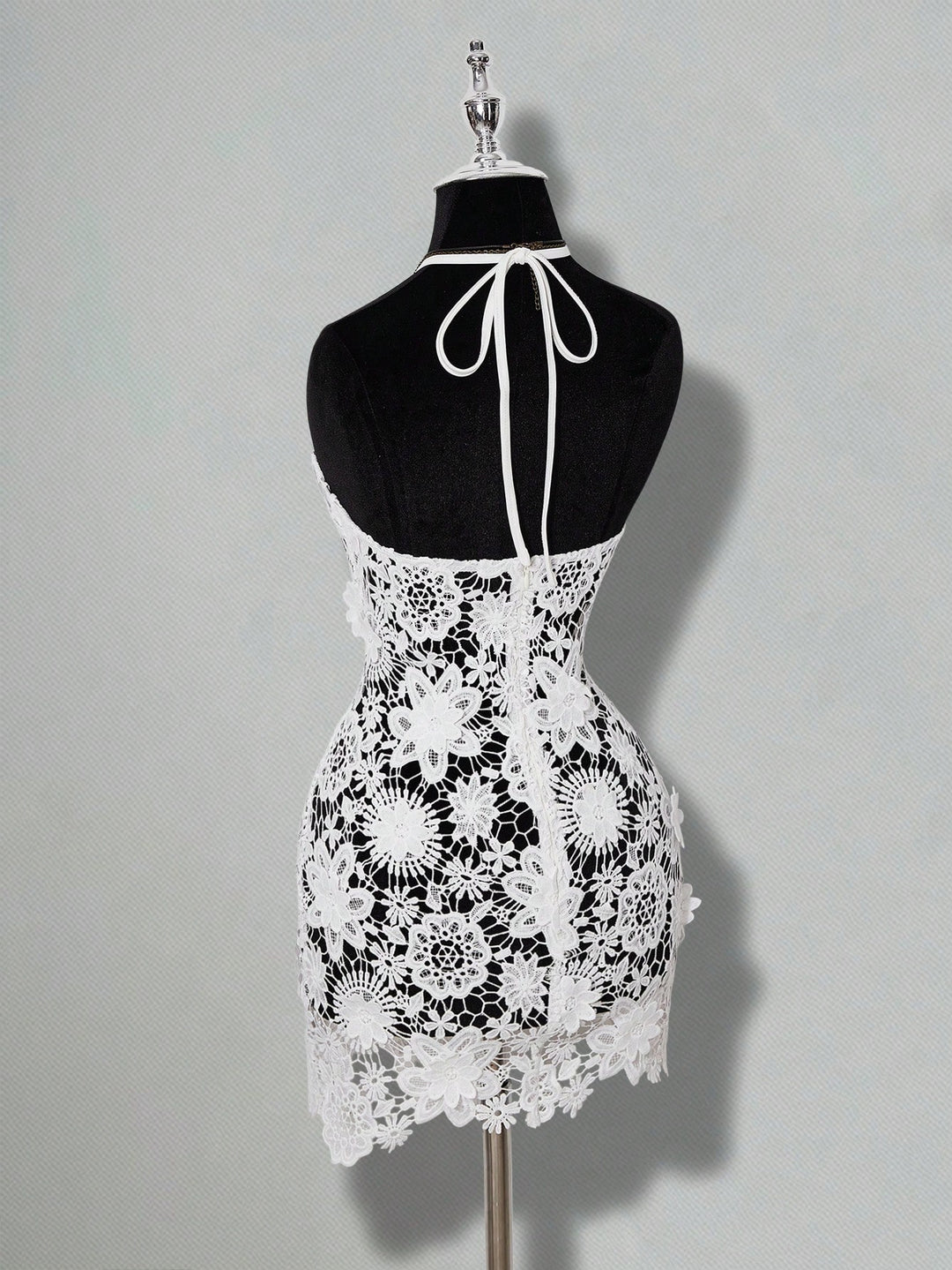 Rochie mini SHEIN, alb