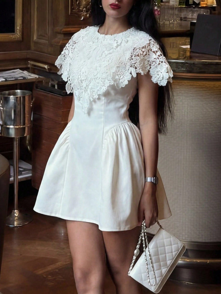 Rochie scurtă SHEIN, alb