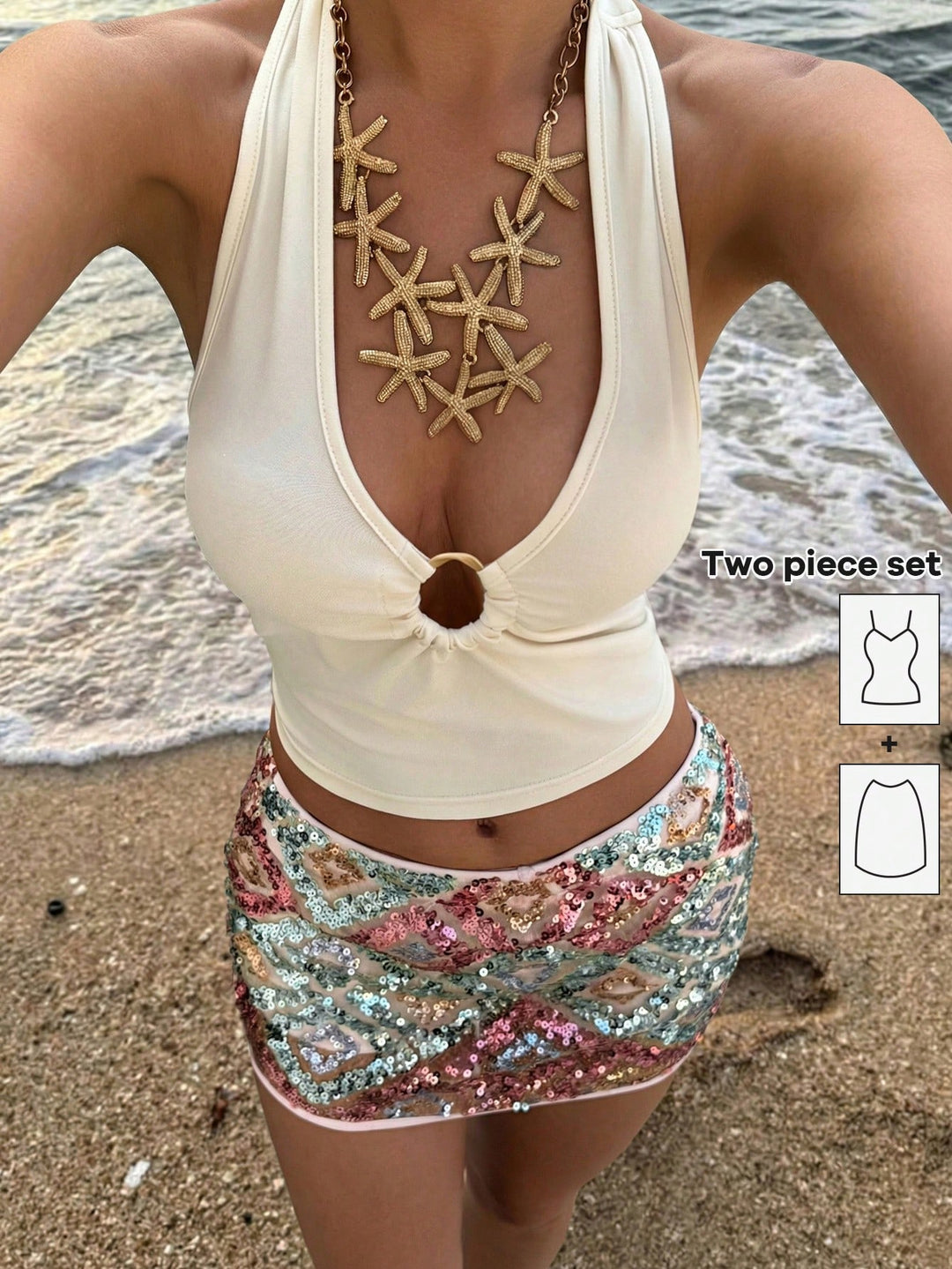 Compleu SHEIN, mix culori