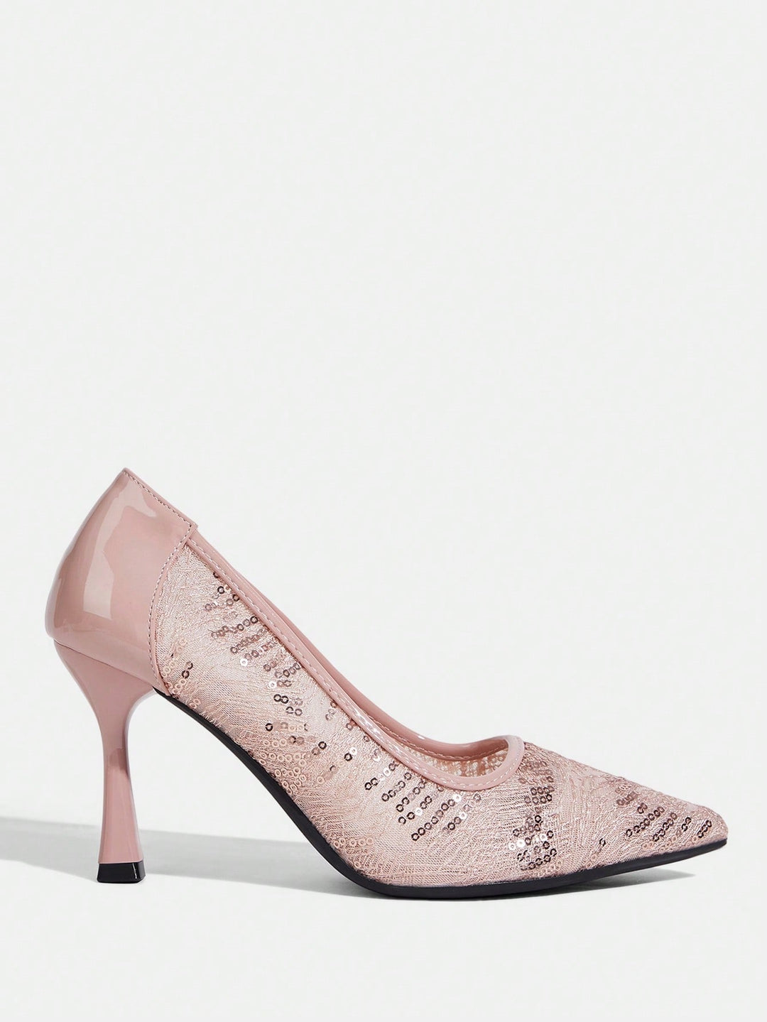 Pantofi cu toc SHEIN, roz