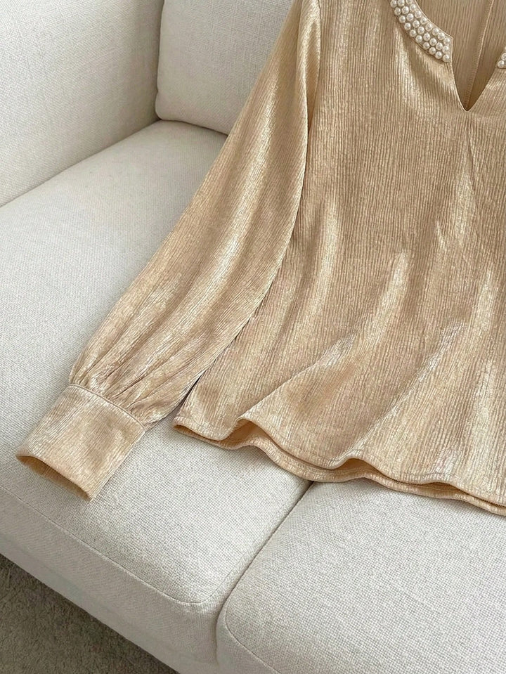 Top SHEIN, kaki