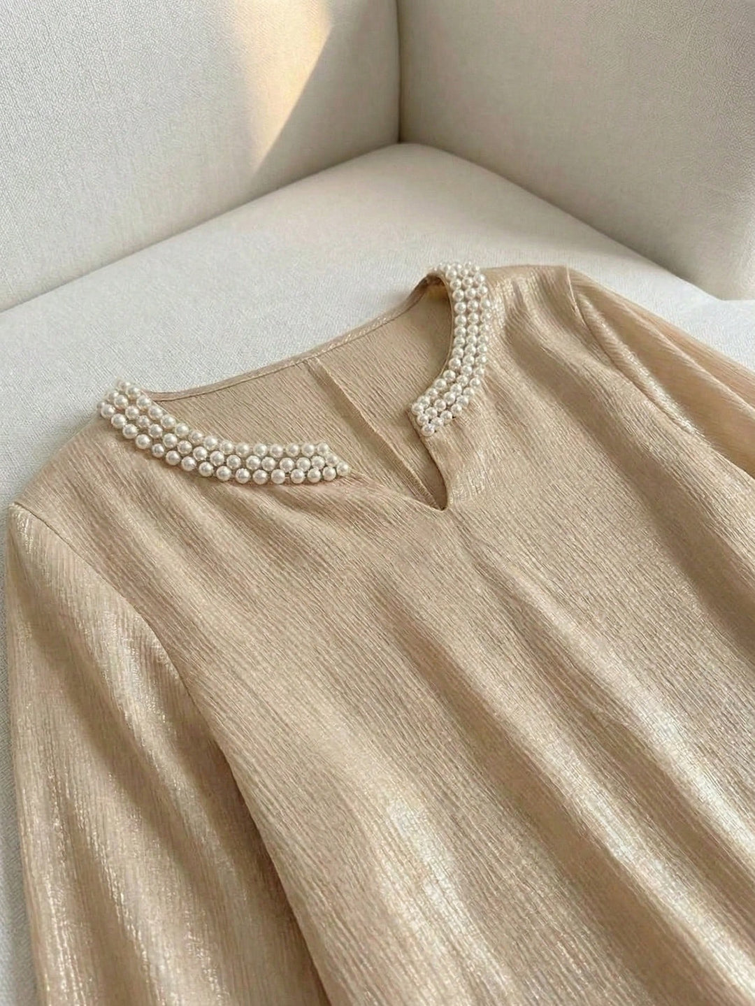 Top SHEIN, kaki