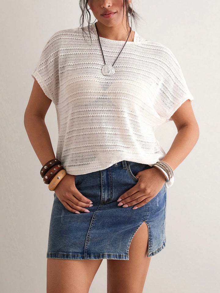 Tricou SHEIN, bej