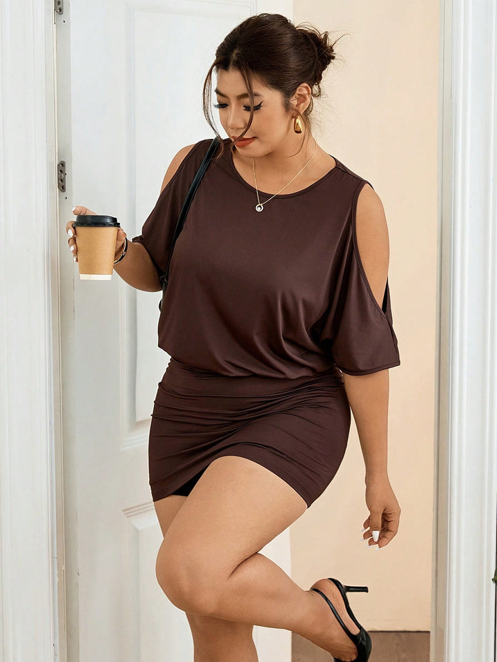 Rochie SHEIN, maro