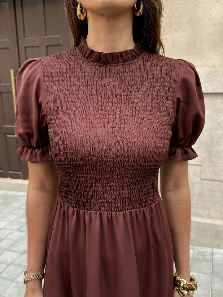Rochie maxi SHEIN, maro