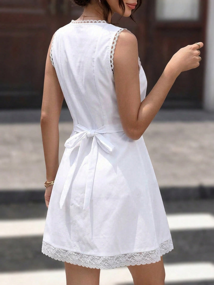 Rochie scurtă SHEIN, alb
