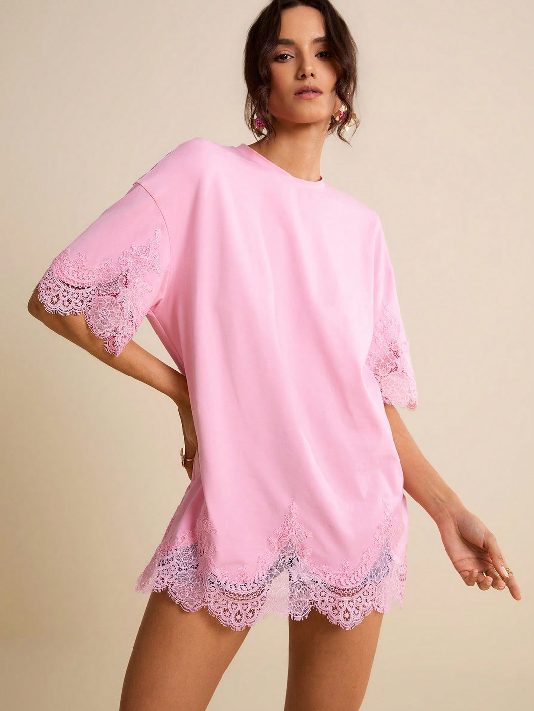 Tricou SHEIN, roz