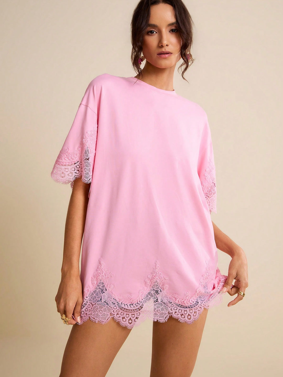 Tricou SHEIN, roz