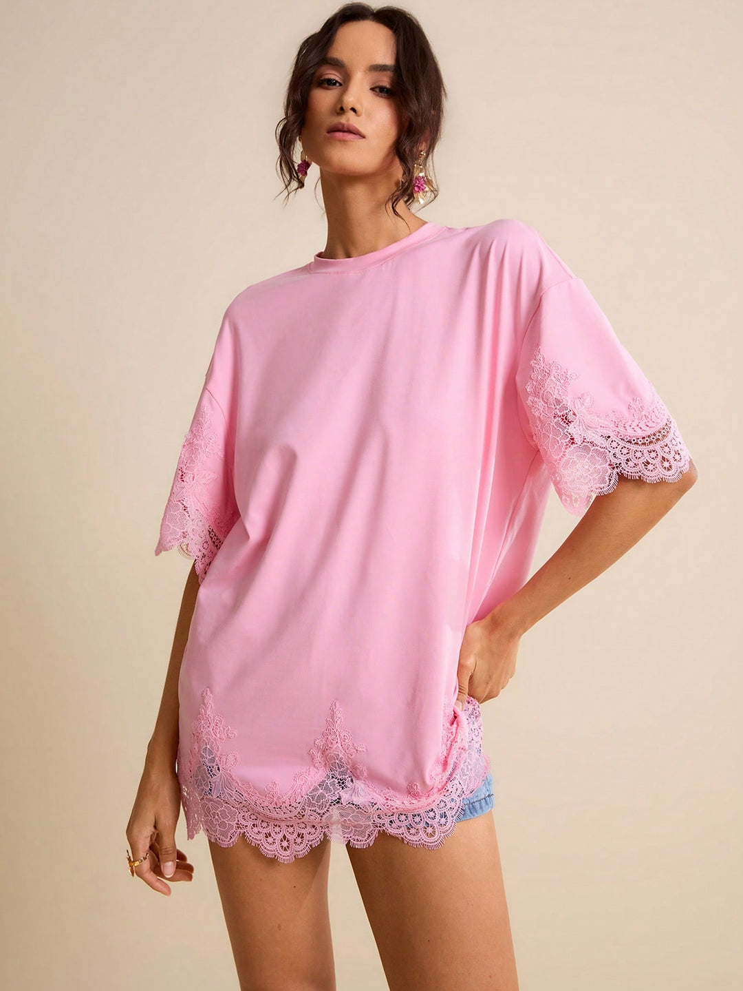 Tricou SHEIN, roz
