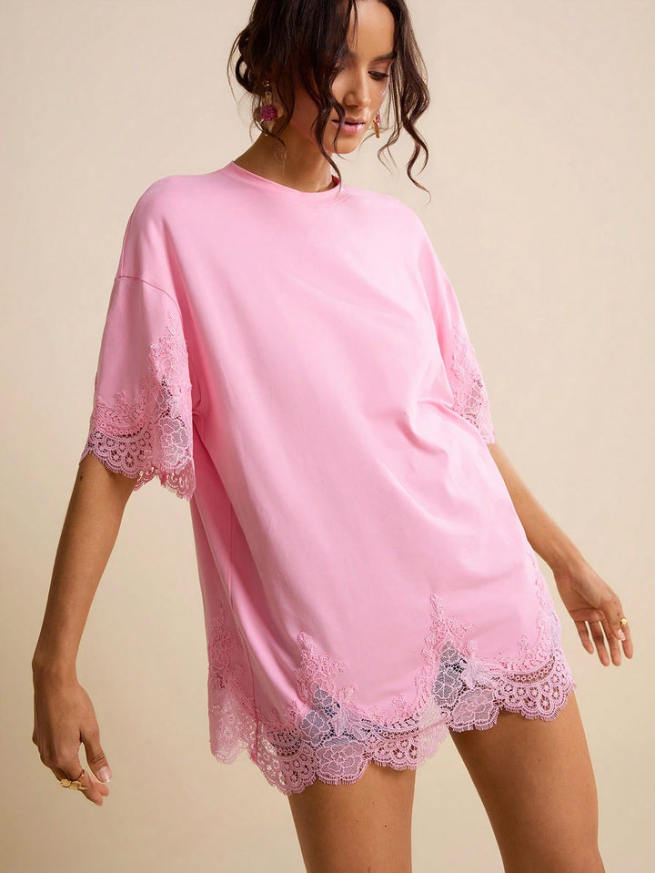 Tricou SHEIN, roz