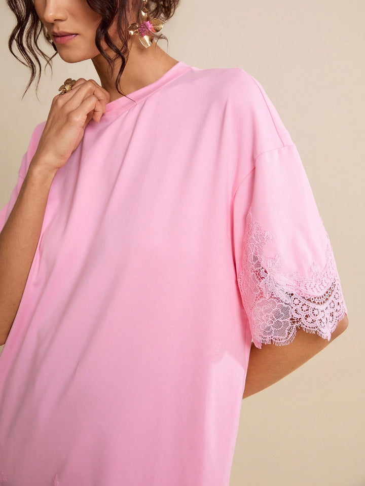 Tricou SHEIN, roz
