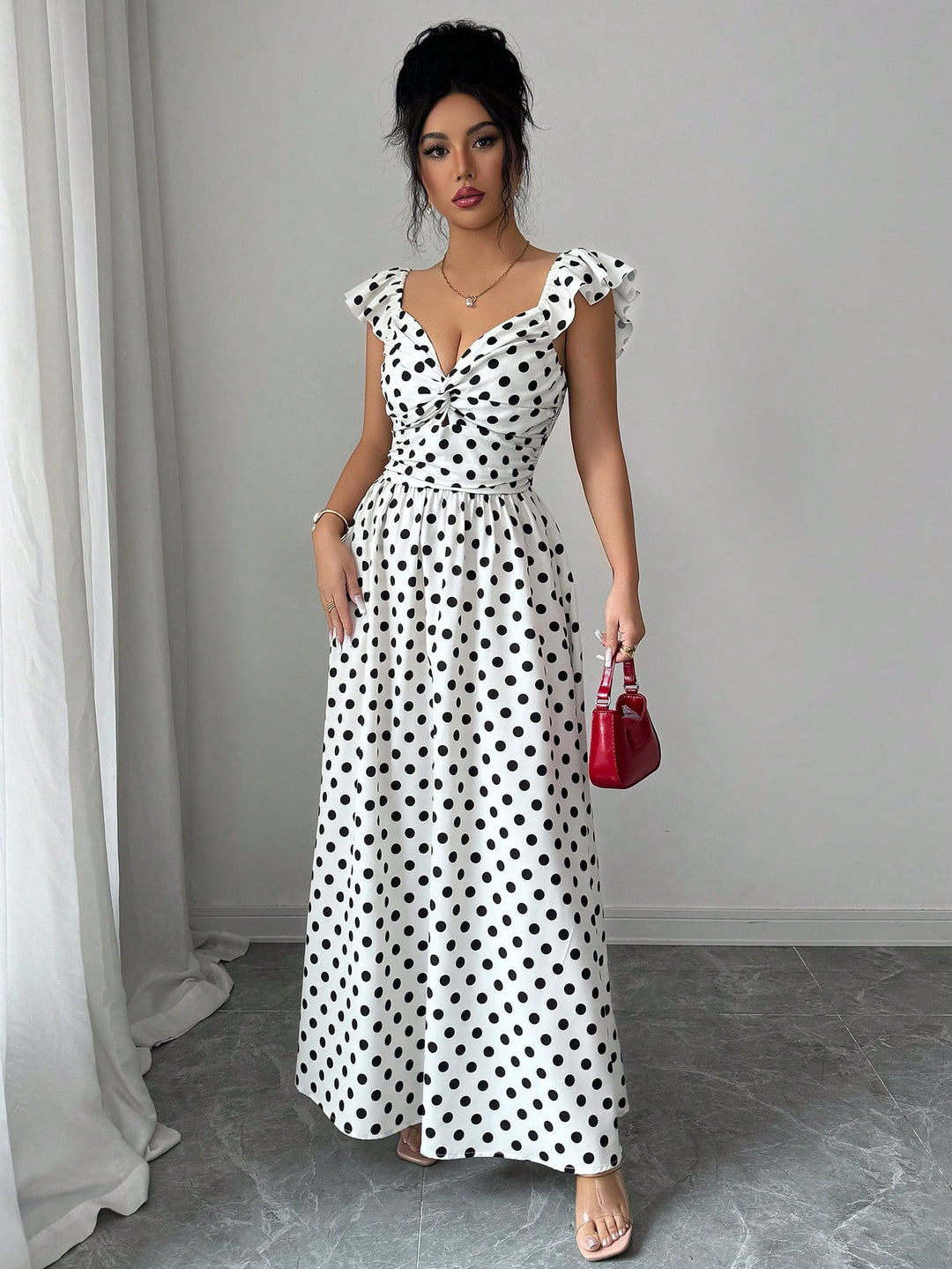 Rochie maxi SHEIN, negru