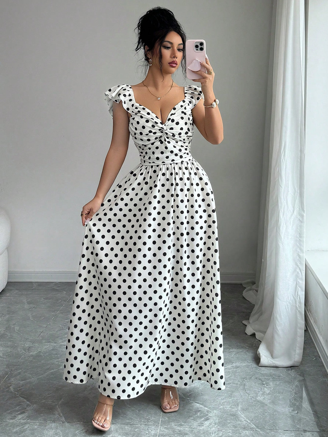 Rochie maxi SHEIN, negru