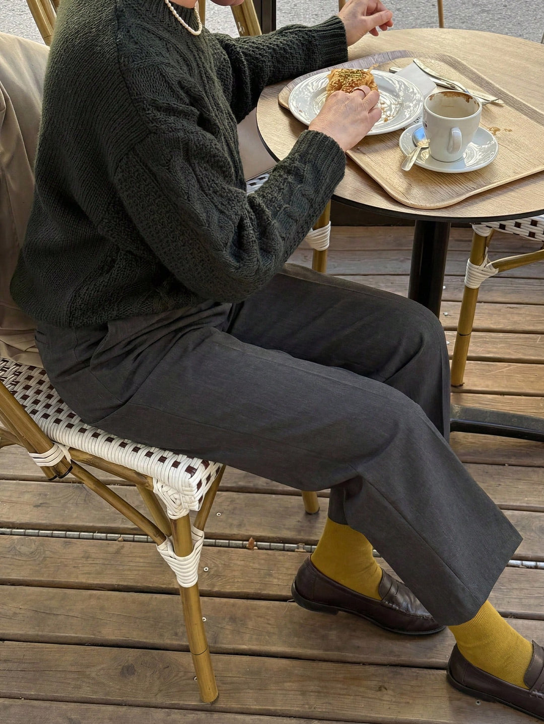 Pantalon SHEIN, gri
