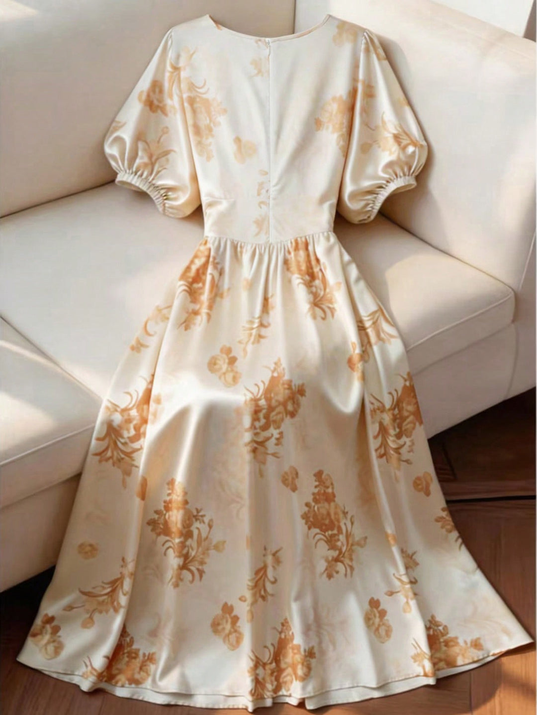 Rochie maxi SHEIN, alb