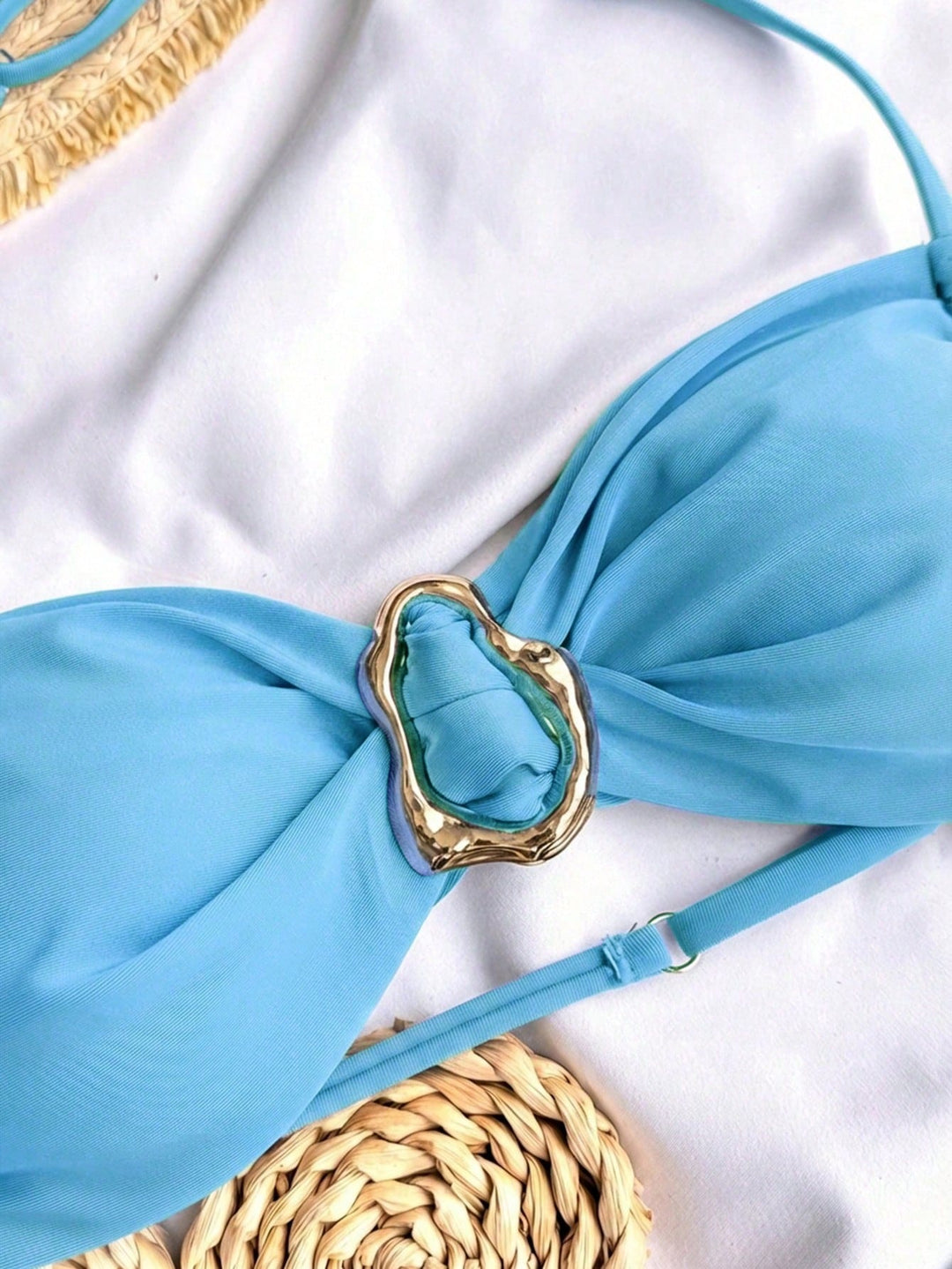 Set bikini SHEIN, albastru