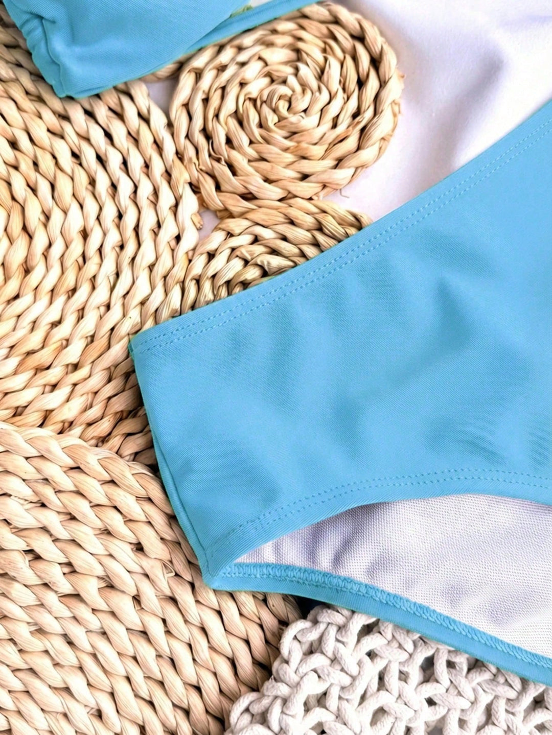 Set bikini SHEIN, albastru