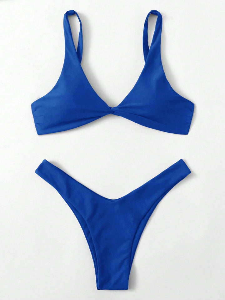 Set bikini SHEIN, albastru