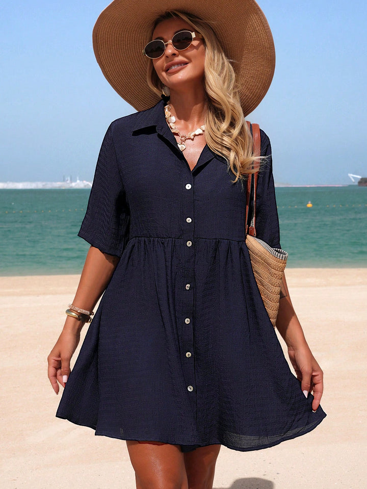 Kimono SHEIN, albastru